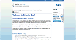 Desktop Screenshot of coxpartnerreferrals.com
